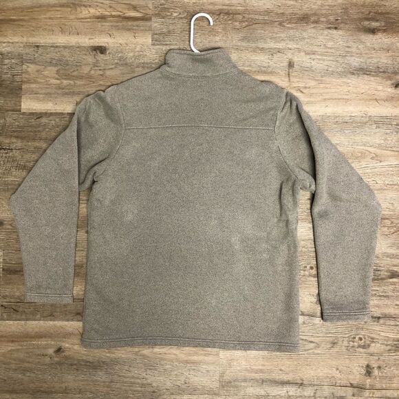 Columbia Men’s Tan Quarter Zip Size M - Picture 5 of 6